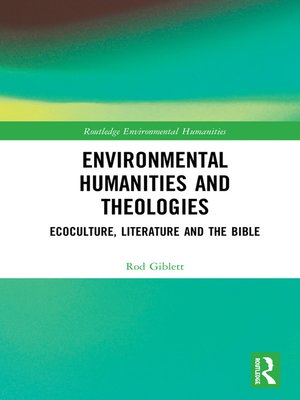 cover image of Environmental Humanities and Theologies